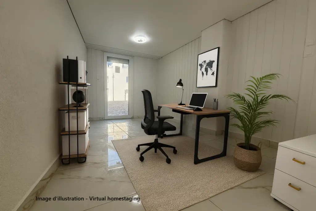 espace bureau/chambre Homestaging